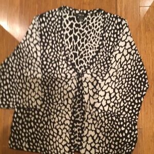 Cheetah Print Cardigan